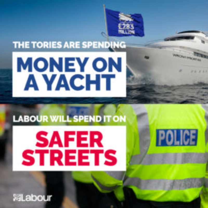 Rugby Labour means Safer Streets in Rugby